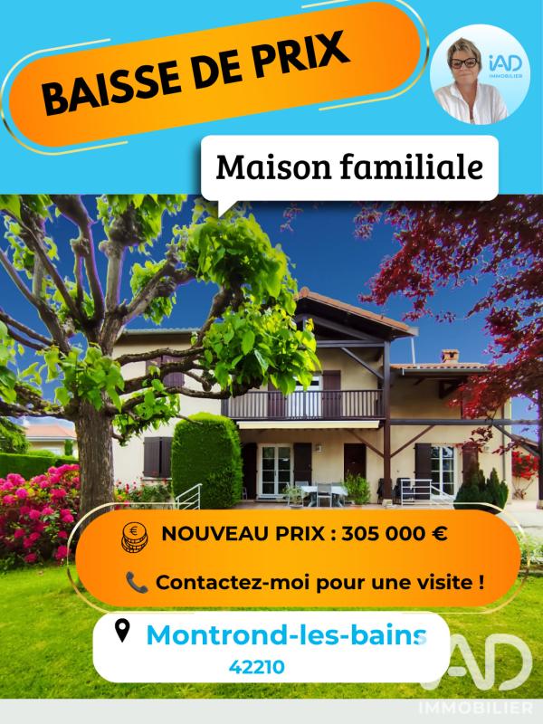 Maison traditionnelle 6 Pièce(s) Montrond-les-Bains