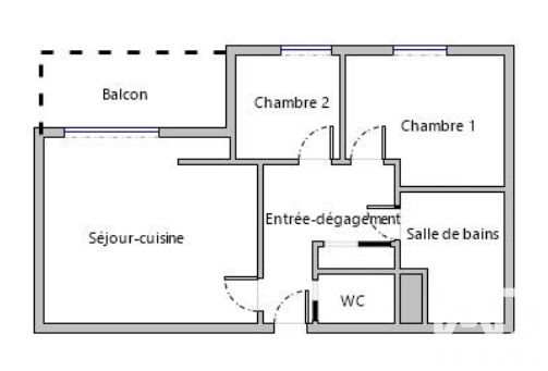 Appartement 3 Pièce(s) Plaisance-du-Touch - Photo 8