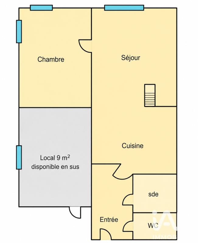 Appartement 2 Pièce(s) Saint-Cyprien - Photo 13