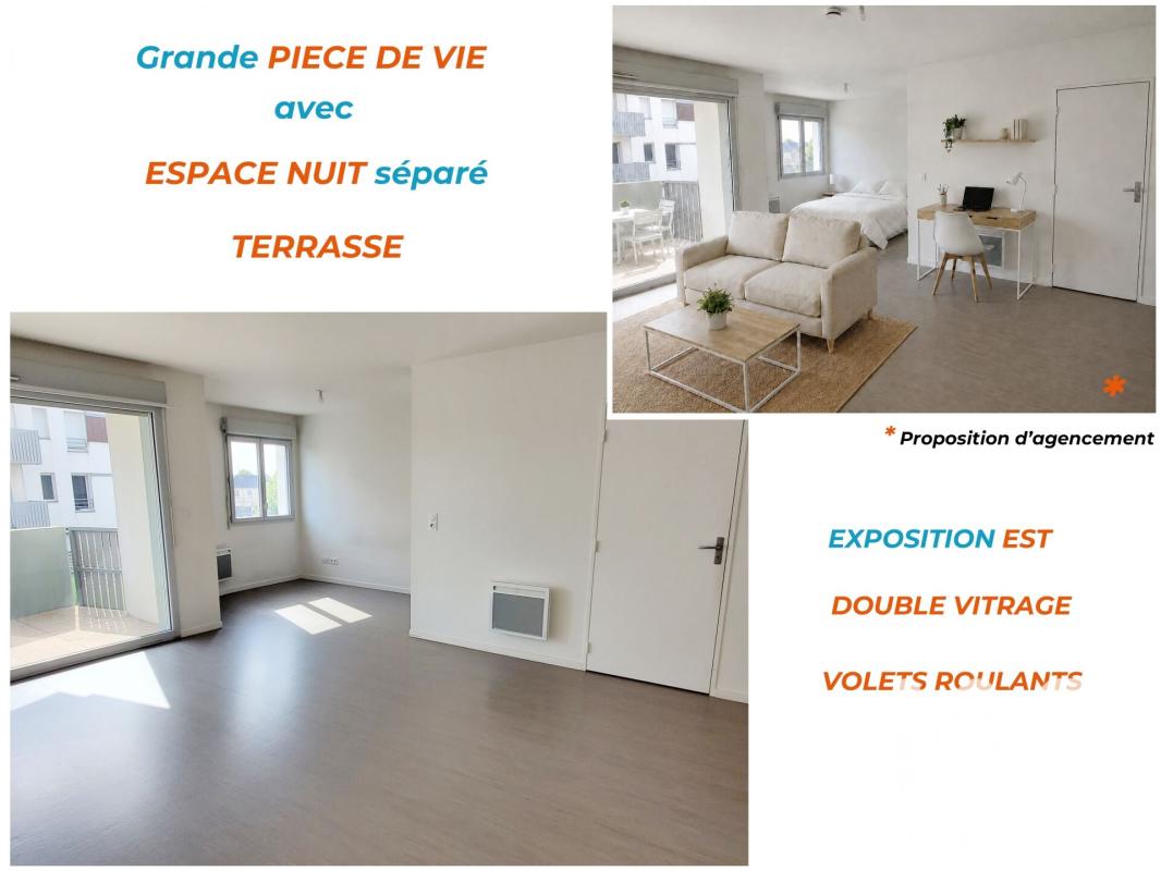Appartement 2 Pièce(s) Tours