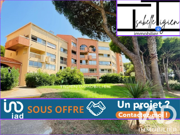 Appartement 2 Pièce(s) Six-Fours-les-Plages