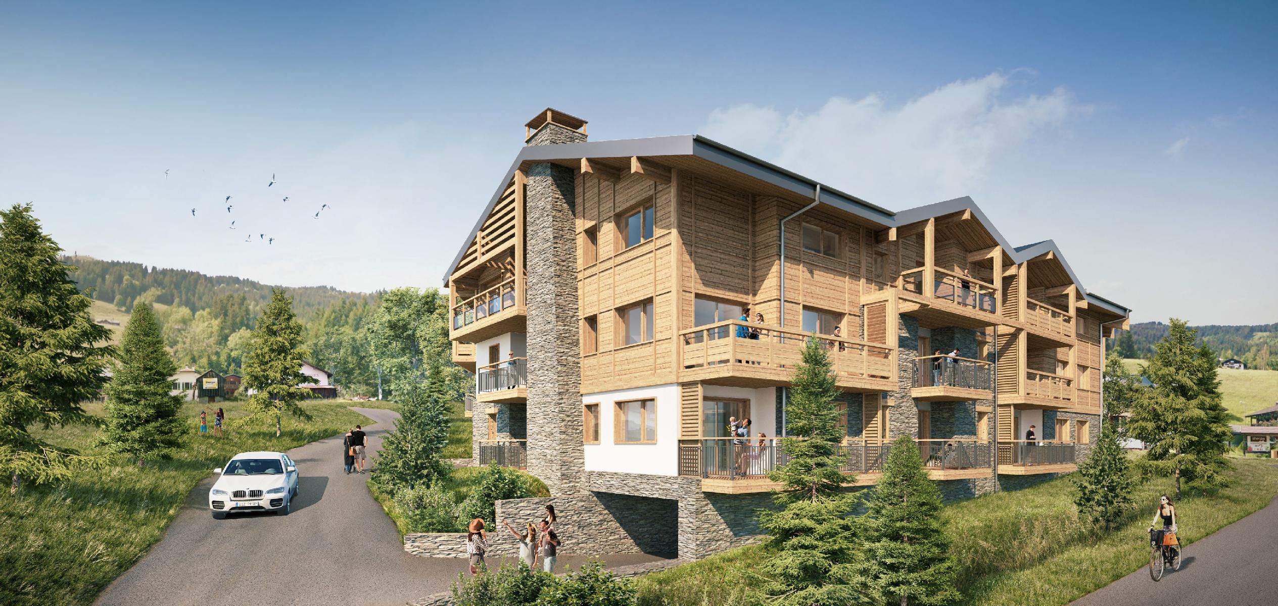 Résidence intimiste au coeur du village des Gets