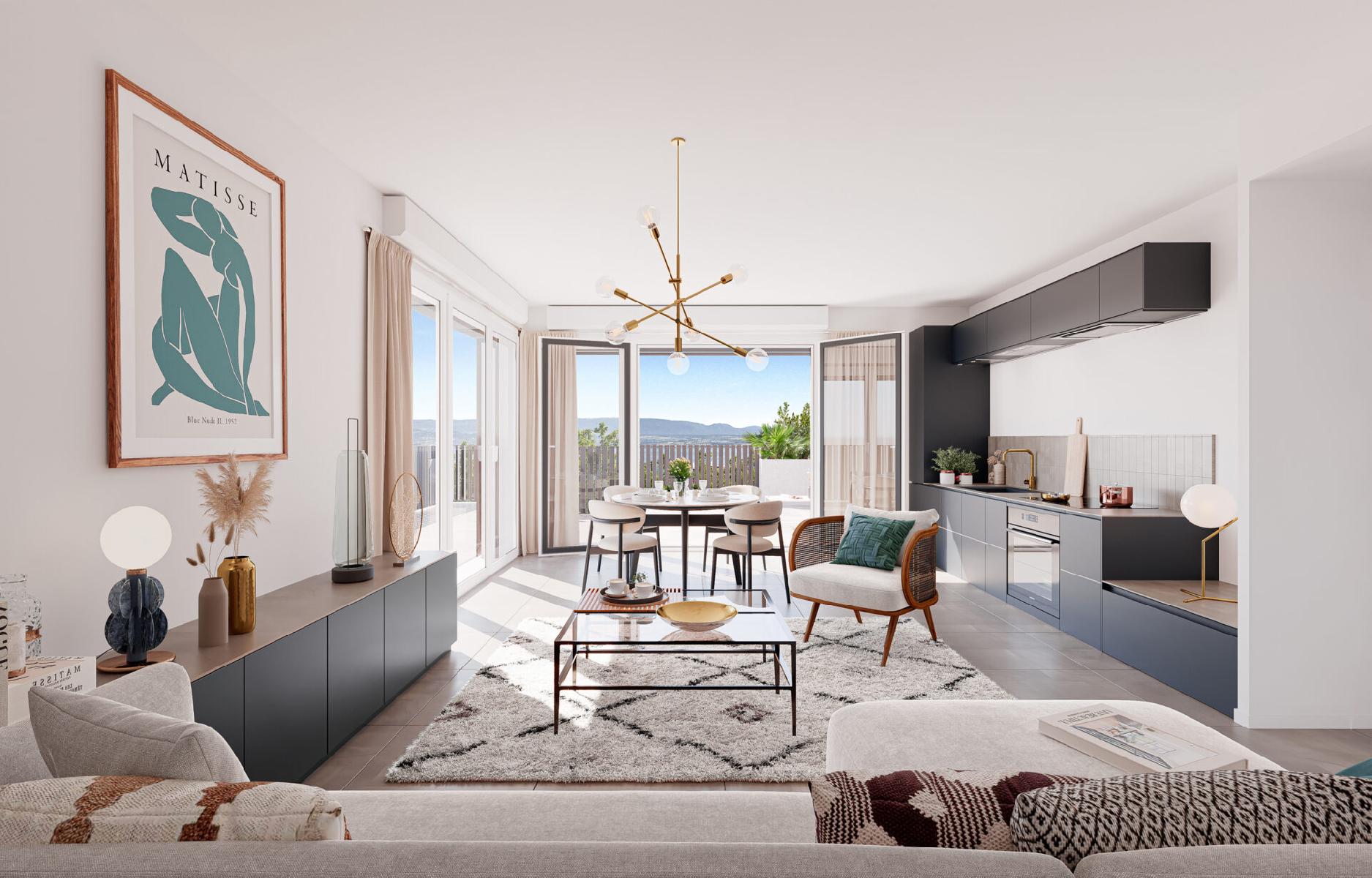 Résidence contemporaine à Thonon-les-Bains