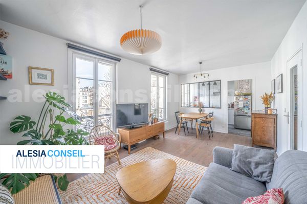 Appartement 2 Pièce(s) PARIS 14EME ARR.