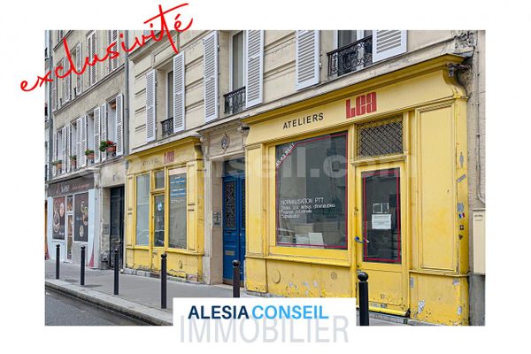 Commerce 2 Pièce(s) PARIS 14EME ARR.
