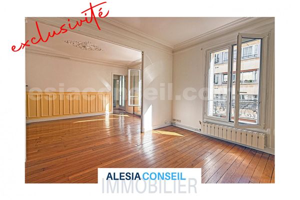 Appartement 3 Pièce(s) PARIS 14EME ARR.