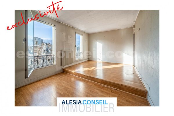 Appartement 3 Pièce(s) PARIS 14EME ARR.